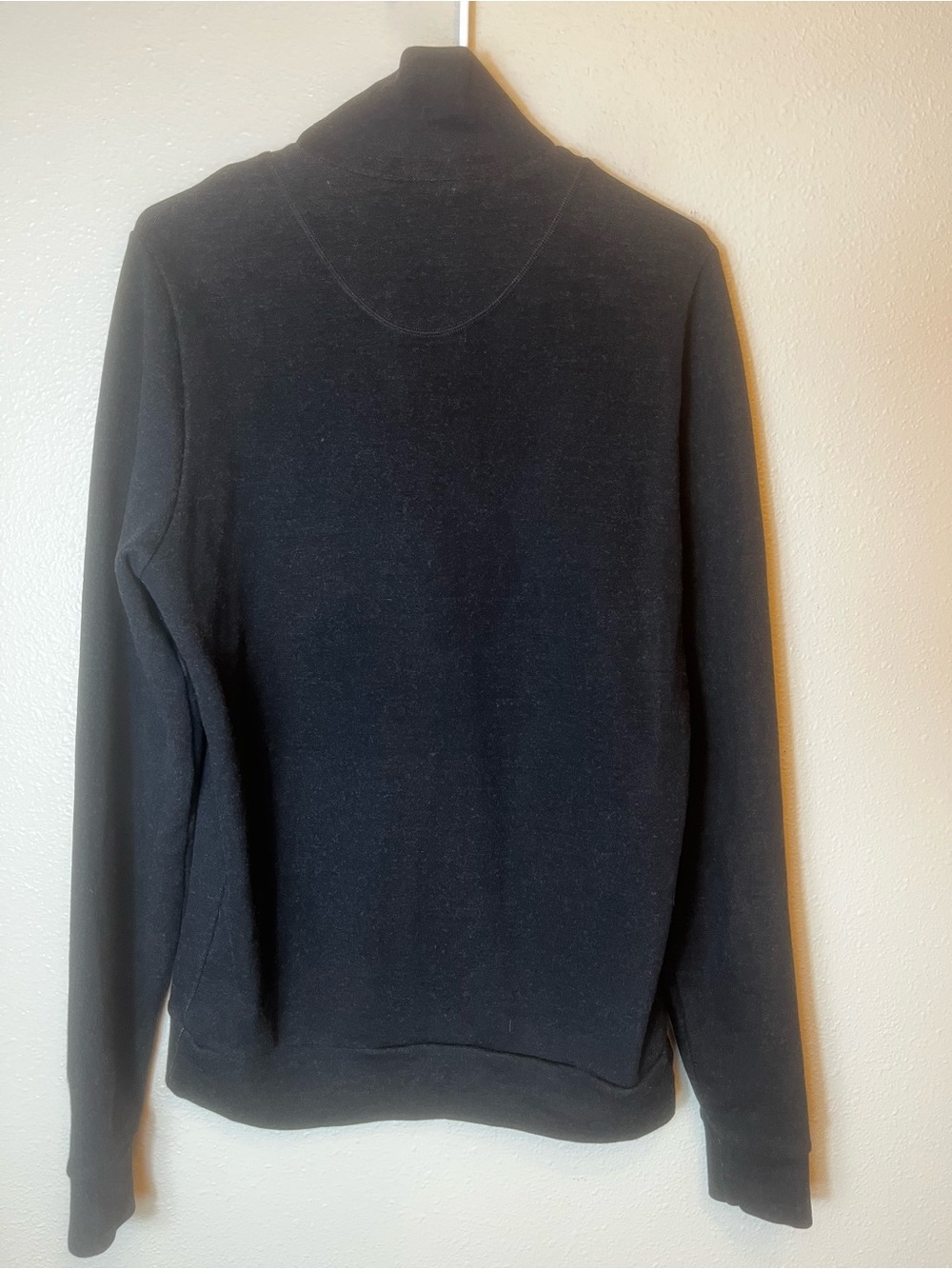 We Norwegians Wool/Cotton Blend Fair Isle Quarter Zip Sweater Size M - Picture 4 of 6
